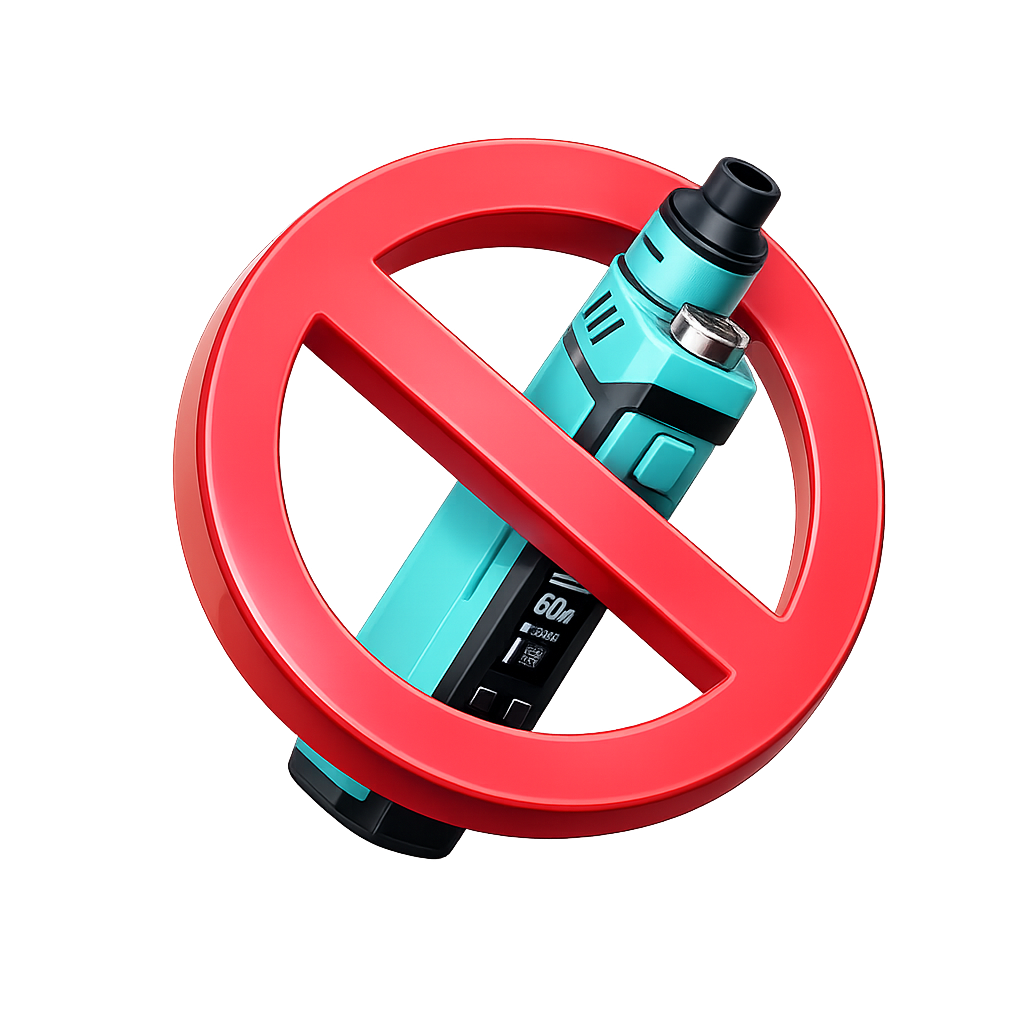 No Vaping Allowed